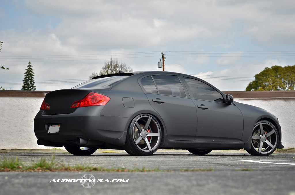 photo 1 Infiniti G37 custom wheels Vossen CV3 20x9.0, ET , tire size 245/30 R20. 20x10.0 ET 275/30 R20