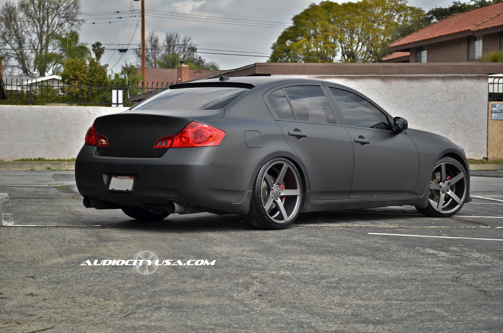 photo 4 Infiniti G37 custom wheels Vossen CV3 20x9.0, ET , tire size 245/30 R20. 20x10.0 ET 275/30 R20