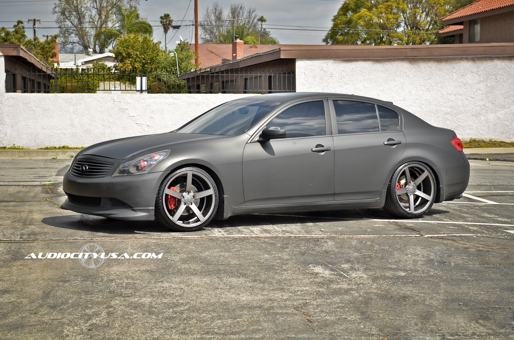 photo 5 Infiniti G37 custom wheels Vossen CV3 20x9.0, ET , tire size 245/30 R20. 20x10.0 ET 275/30 R20