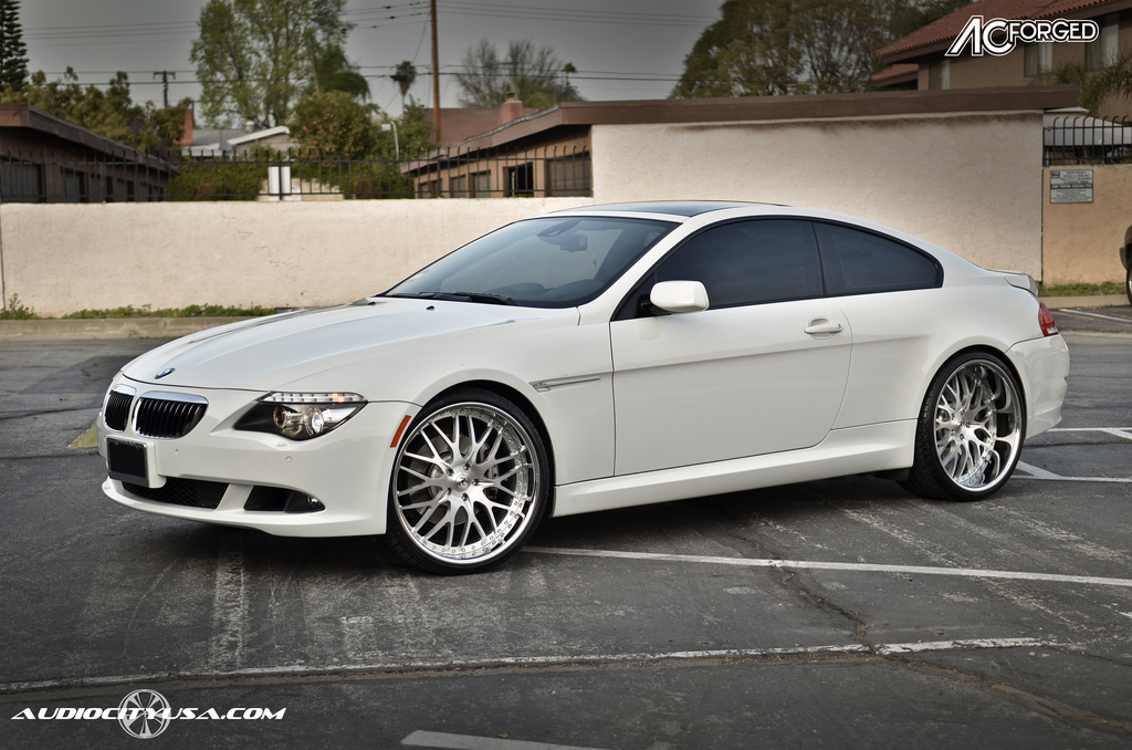 photo 2 BMW 650 custom wheels AC 313 22x9.5, ET , tire size 245/30 R22. 22x11.0 ET 295/25 R22