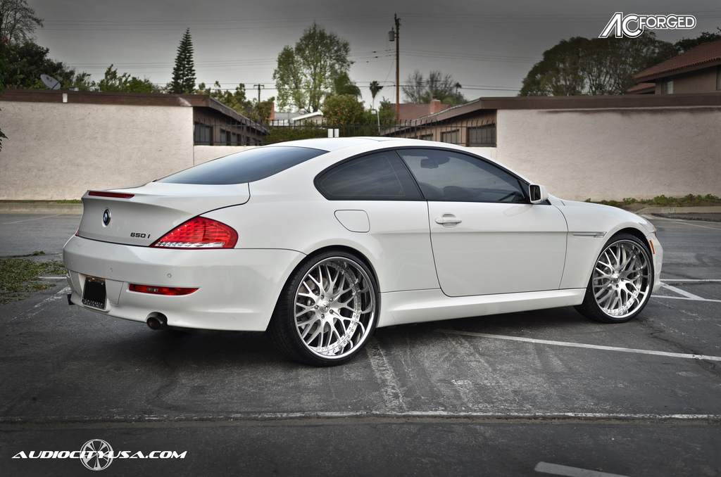 photo 4 BMW 650 custom wheels AC 313 22x9.5, ET , tire size 245/30 R22. 22x11.0 ET 295/25 R22