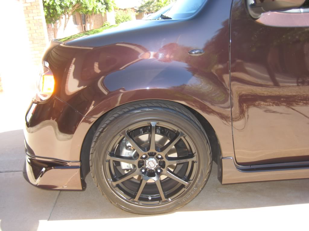 photo 1 Nissan Cube custom wheels Enkei EDR9 17x7.0, ET +38, tire size 215/45 R17. x ET