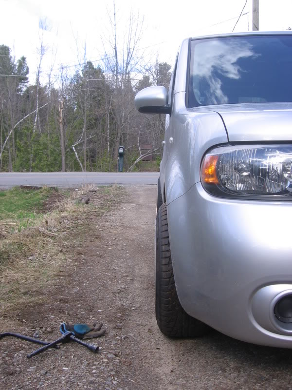 photo 3 Nissan Cube custom wheels Falken Hanabis 17x9.0, ET +20, tire size 215/45 R17. x ET 