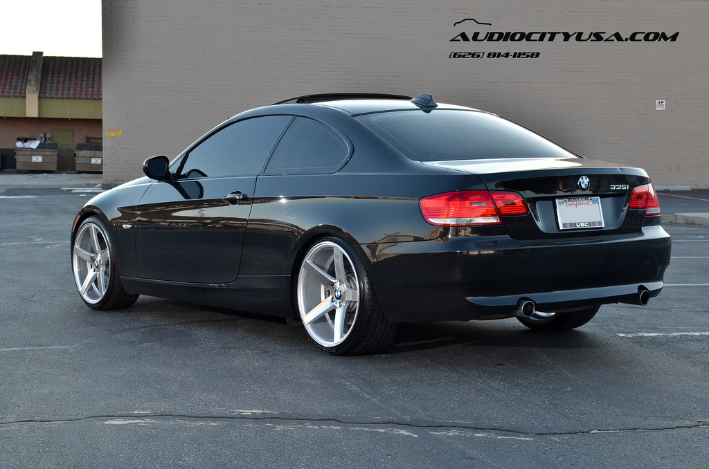 photo 6 BMW 335 custom wheels STR 607 20x9.0, ET , tire size 225/35 R20. 20x10.5 ET 255/30 R20