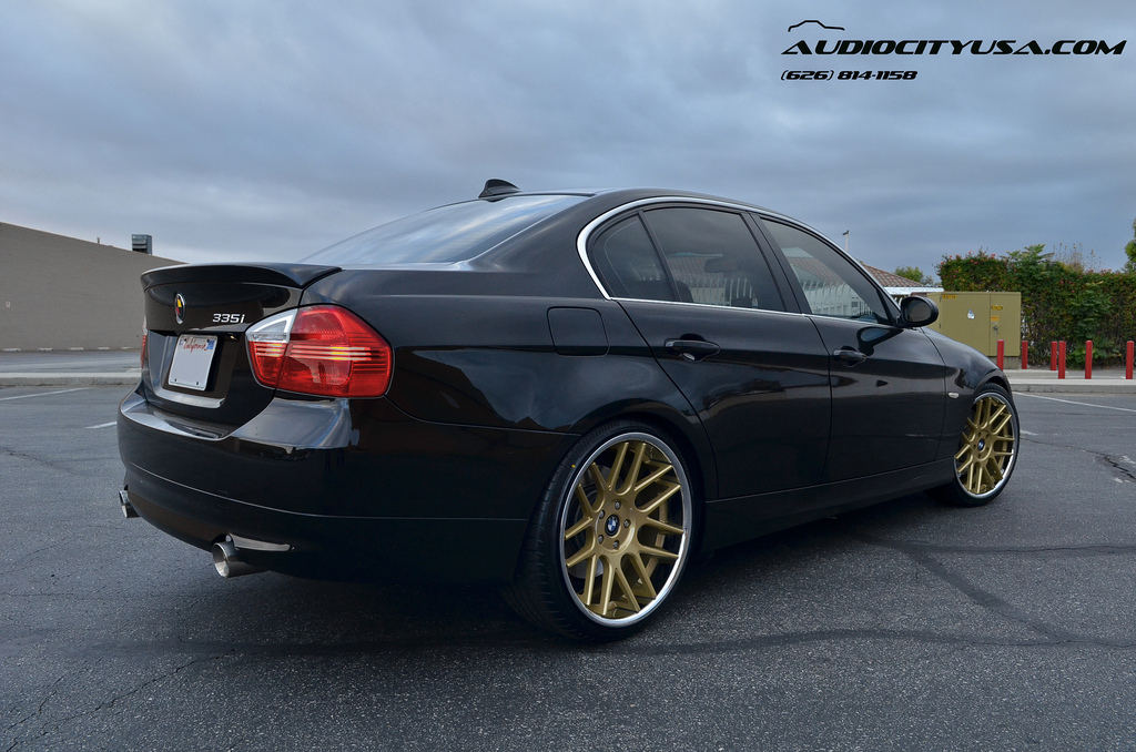 photo 5 BMW 335 custom wheels Giovanna Yerevan 20x, ET , tire size 225/30 R20. x ET 255/30 R