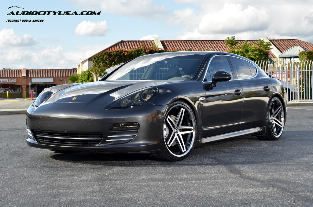 photo 6 Porsche Panamera custom wheels Lexani R five 22x9.0, ET , tire size 245/30 R22. 22x10.0 ET 295/25 R22