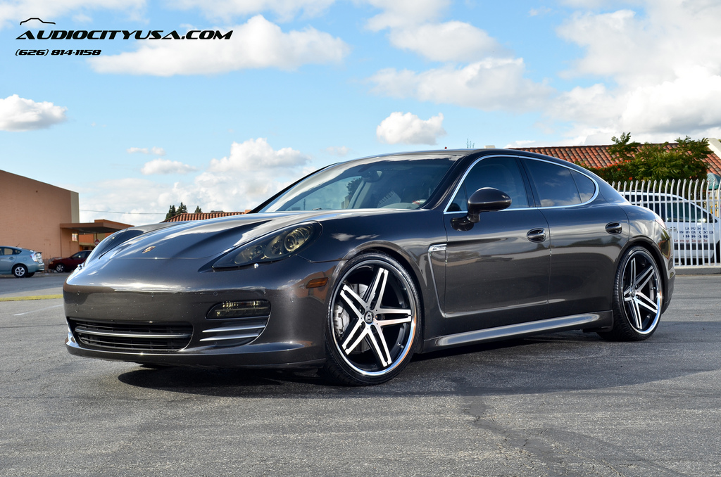 photo 7 Porsche Panamera custom wheels Lexani R five 22x9.0, ET , tire size 245/30 R22. 22x10.0 ET 295/25 R22