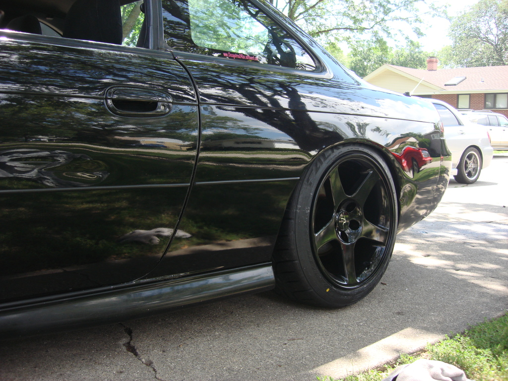 photo 2 Nissan S14 custom wheels Wheel Replicas Series 1026 - Mustang 03 17x9.0, ET +9, tire size 225/45 R17. 17x10.5 ET+19 255/40 R17