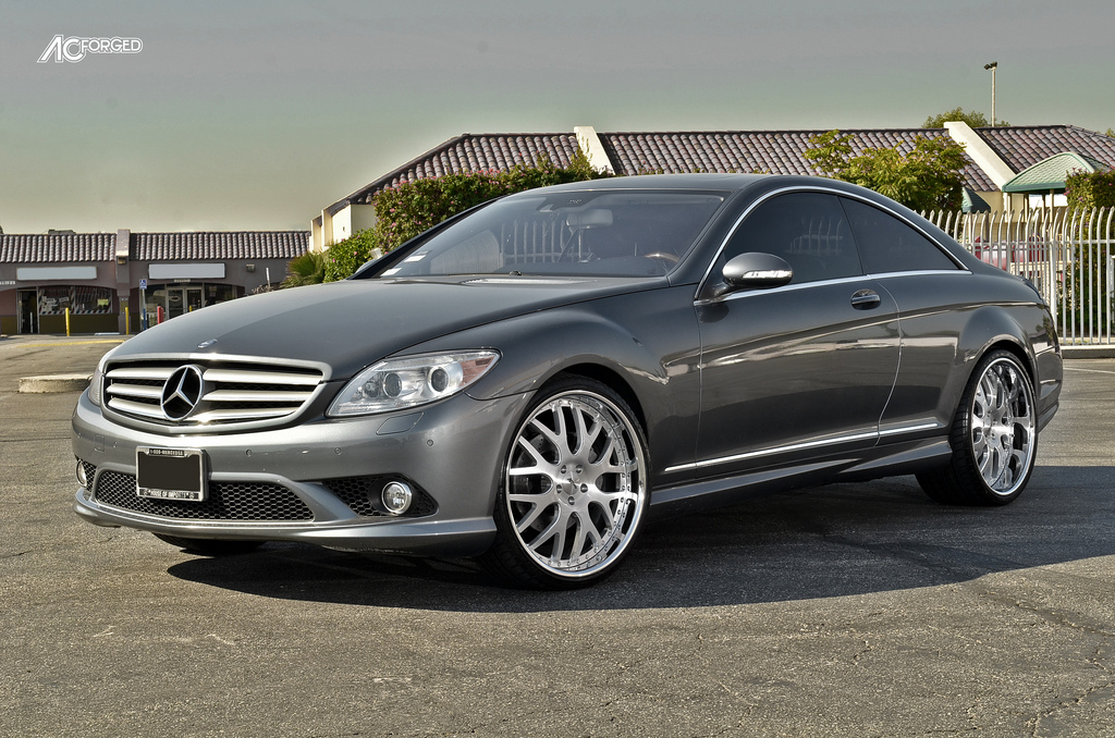 photo 5 Mercedes-Benz CL-Class custom wheels AC 818 22x9.0, ET , tire size 245/30 R22. 22x10.5 ET 295/25 R22