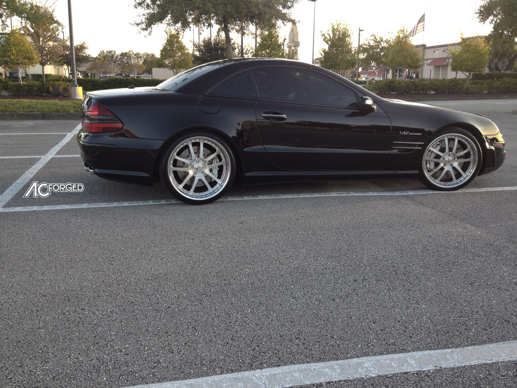 photo 2 Mercedes-Benz SL-Class custom wheels AC 312 20x9.0, ET , tire size 255/30 R20. 20x11.0 ET 305/25 R20