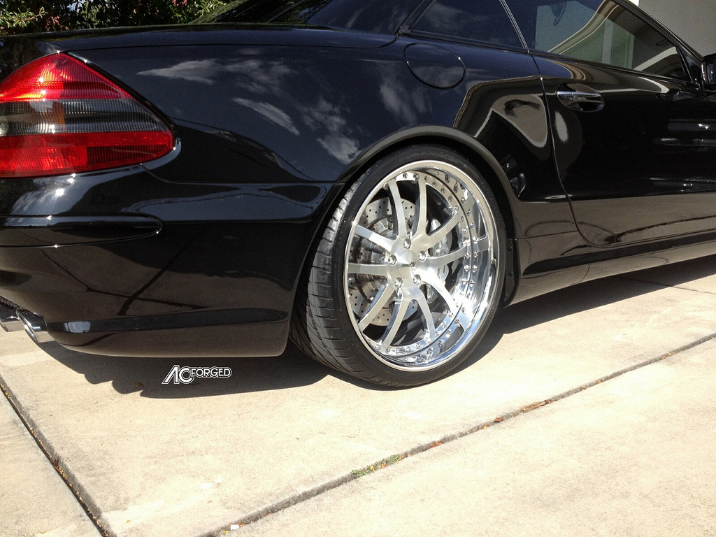 photo 5 Mercedes-Benz SL-Class custom wheels AC 312 20x9.0, ET , tire size 255/30 R20. 20x11.0 ET 305/25 R20