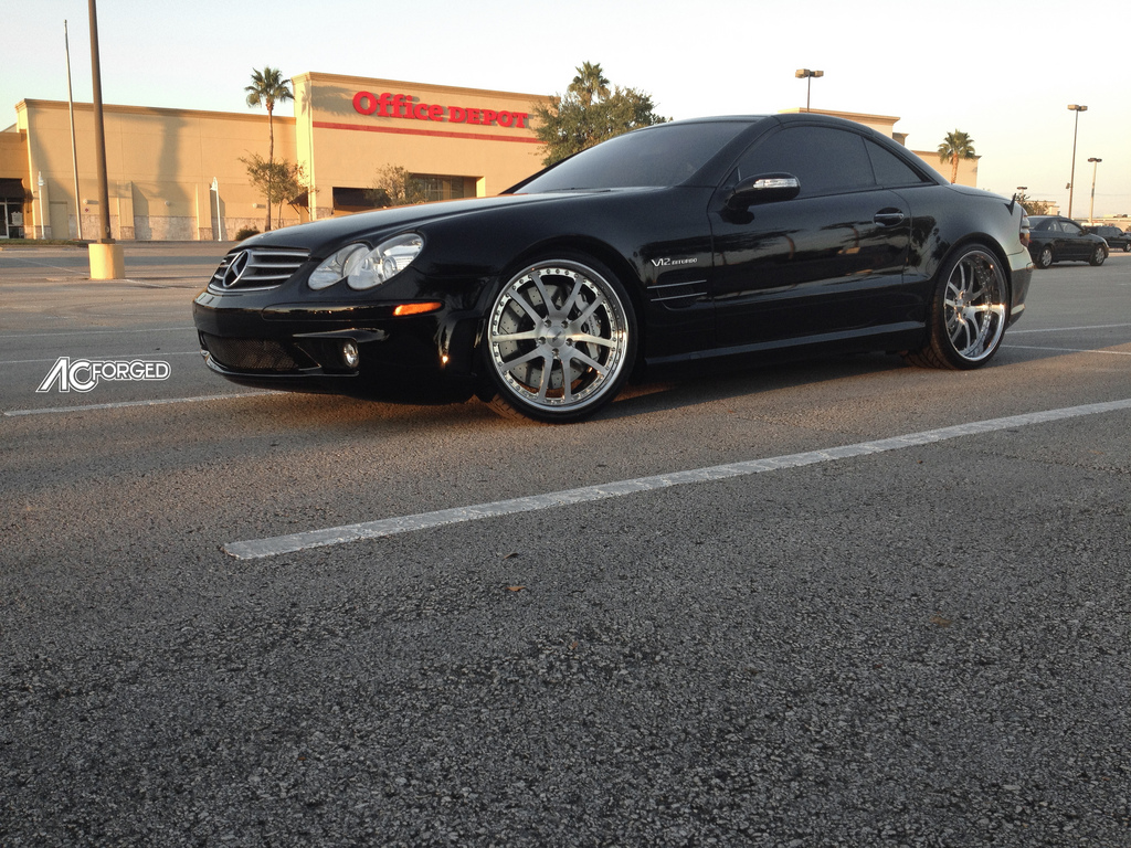 photo 6 Mercedes-Benz SL-Class custom wheels AC 312 20x9.0, ET , tire size 255/30 R20. 20x11.0 ET 305/25 R20