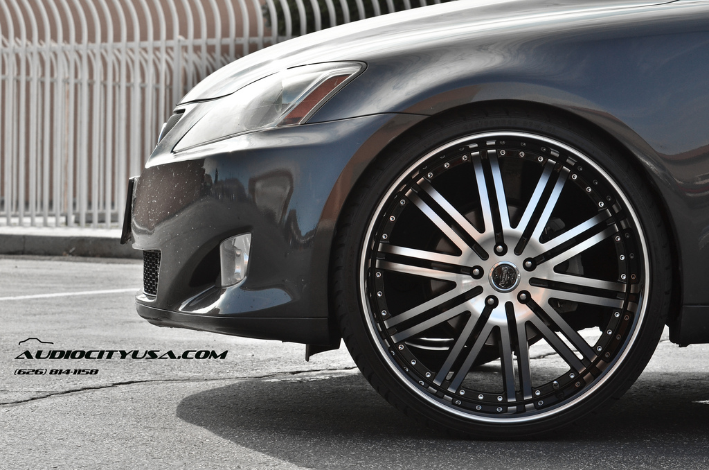 photo 1 Lexus IS 250 custom wheels Versante 212 22x8.0, ET +38, tire size 225/30 R22. x ET 