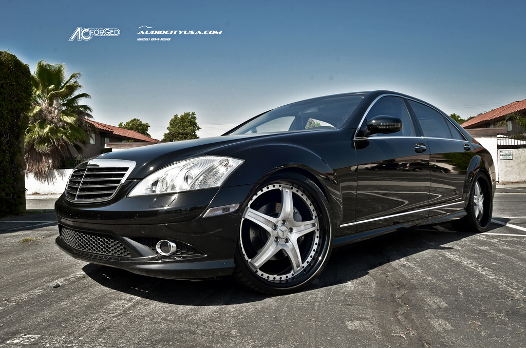 photo 4 Mercedes-Benz S-Class custom wheels AC Solid  5 22x9.0, ET , tire size 245/30 R22. 22x10.5 ET 295/25 R22