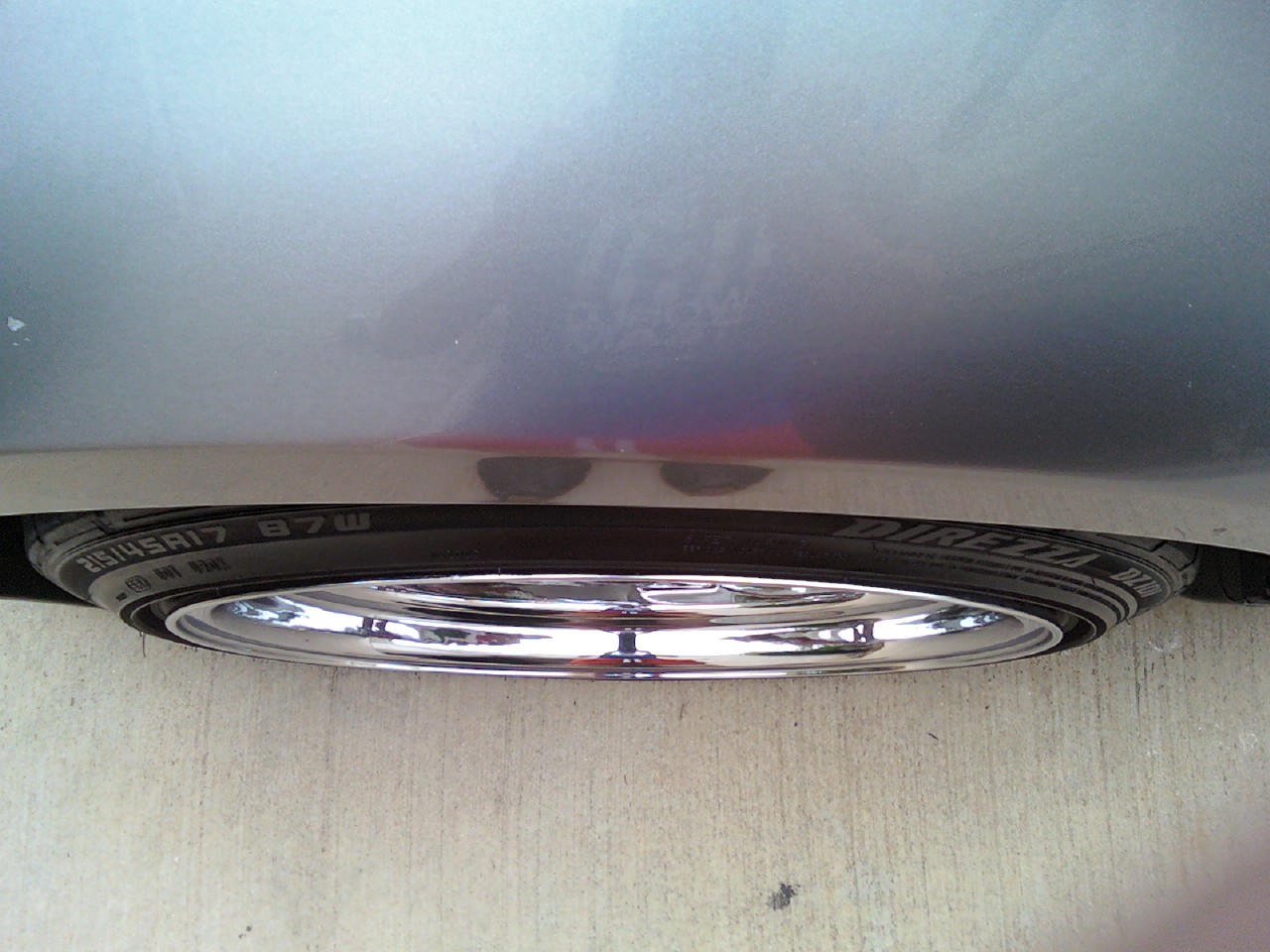 photo 2 Nissan 350Z custom wheels hot wheels 68 17x9.0, ET 0, tire size 215/45 R17. x ET 235/45 R