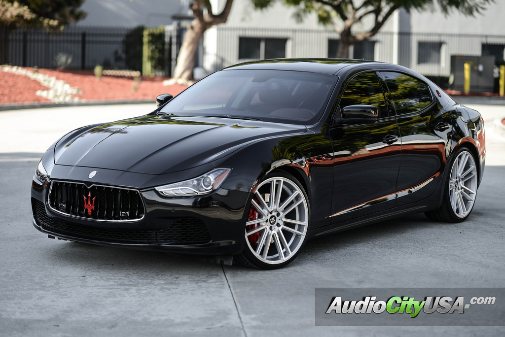 photo 7 Maserati Ghibli custom wheels Koko Kuture Massa 7 22x9.0, ET , tire size 245/30 R22. 22x10.5 ET 295/25 R22