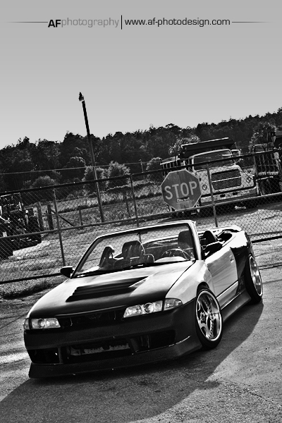 photo 1 Nissan S13 custom wheels Work VS-SD 18x10.0, ET -15, tire size 235/40 R18. 18x11.0 ET-17 245/40 R18