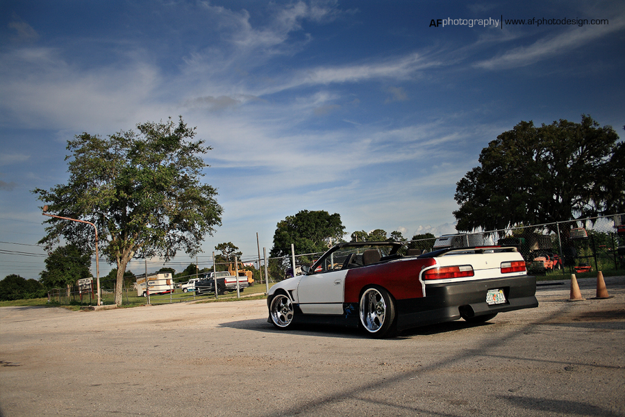 photo 3 Nissan S13 custom wheels Work VS-SD 18x10.0, ET -15, tire size 235/40 R18. 18x11.0 ET-17 245/40 R18