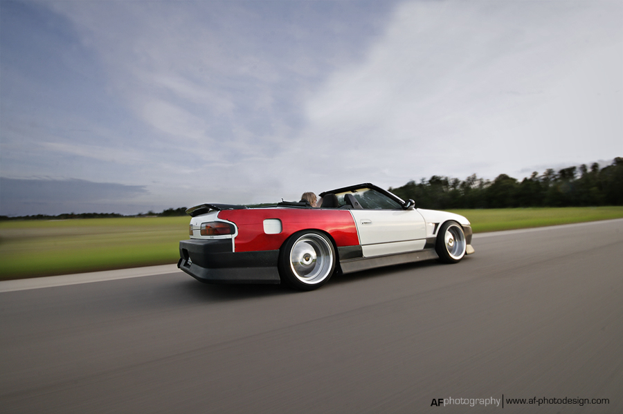 photo 4 Nissan S13 custom wheels Work VS-SD 18x10.0, ET -15, tire size 235/40 R18. 18x11.0 ET-17 245/40 R18