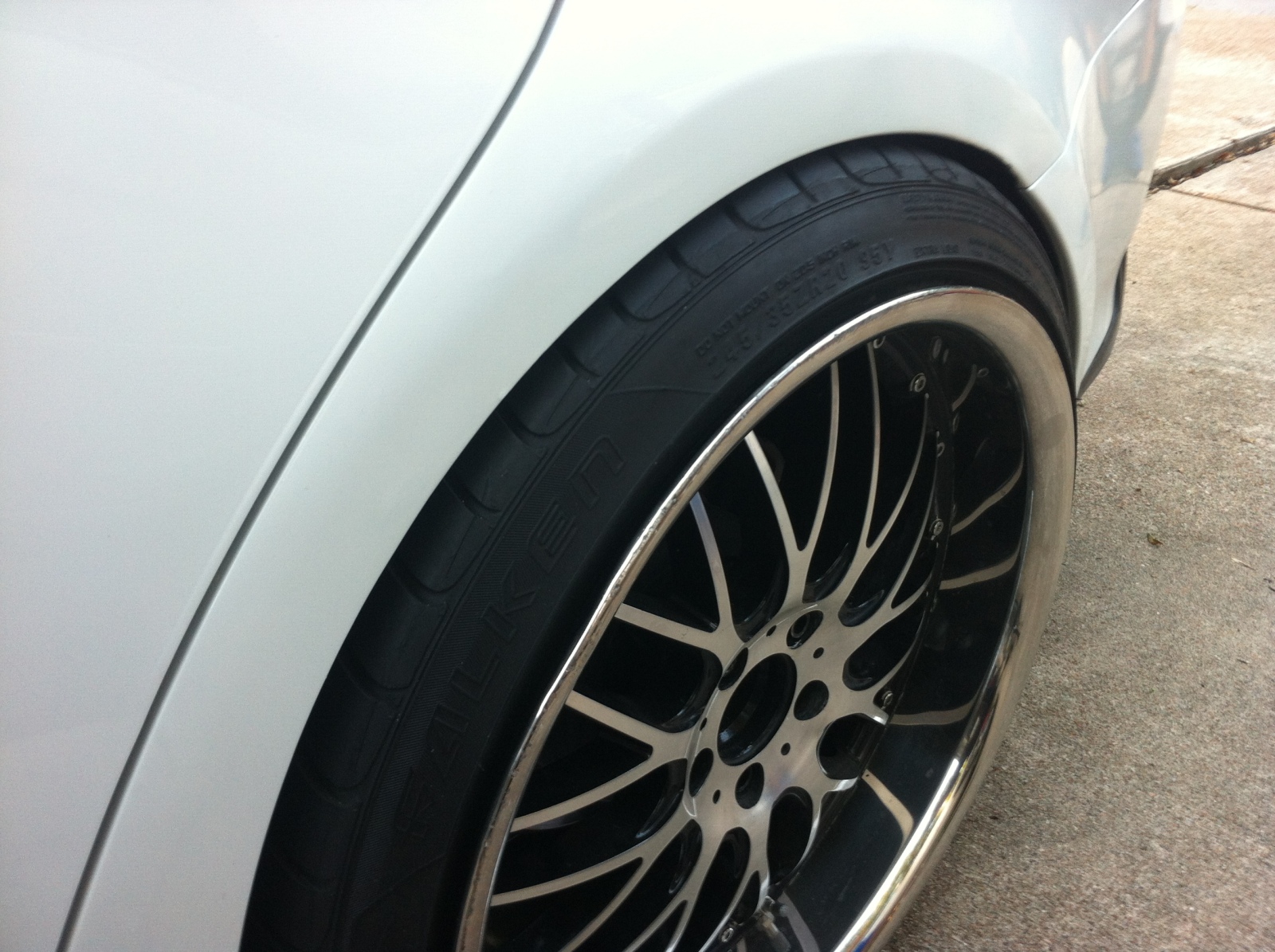 photo 2 Lexus IS 250 custom wheels   20x10.5, ET +25, tire size 245/35 R20. x ET 