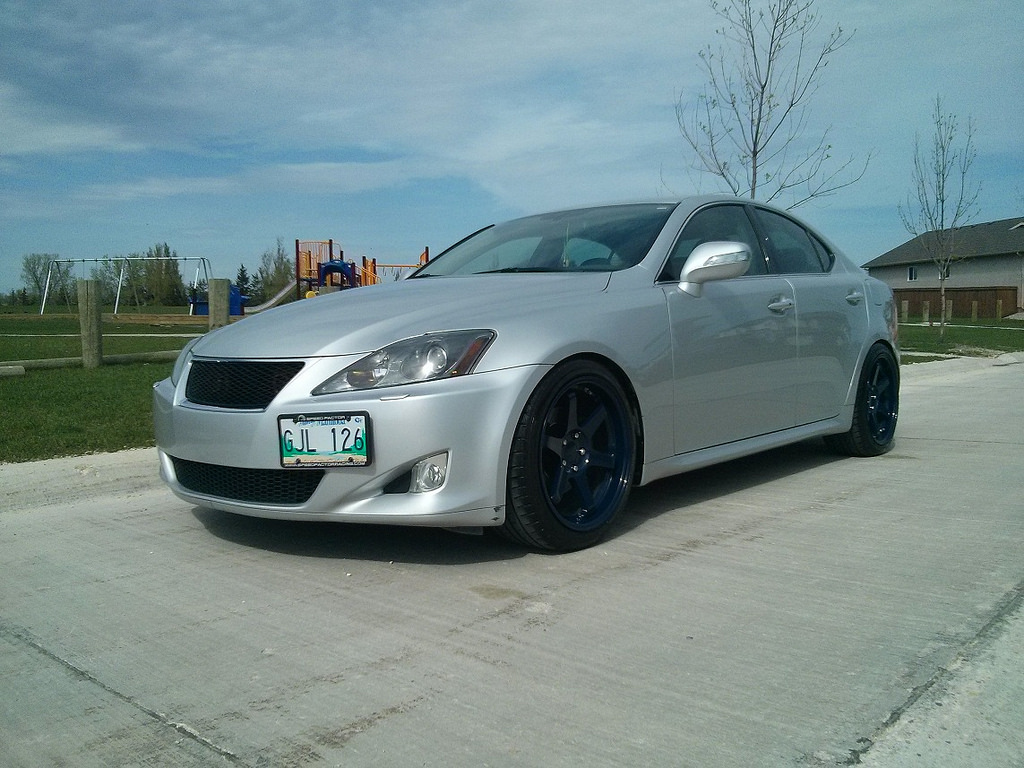 photo 2 Lexus IS 250 custom wheels   18x9.5, ET +30, tire size 245/40 R18. x ET 