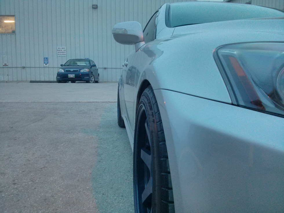 photo 1 Lexus IS 250 custom wheels   18x9.5, ET +30, tire size 245/40 R18. x ET 