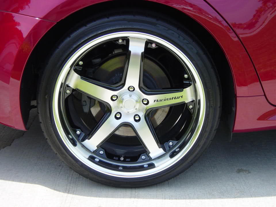 photo 1 Lexus IS 250 custom wheels Racing Hart RS721 19x8.5, ET +38, tire size 235/35 R19. 19x10.0 ET+43 275/30 R19