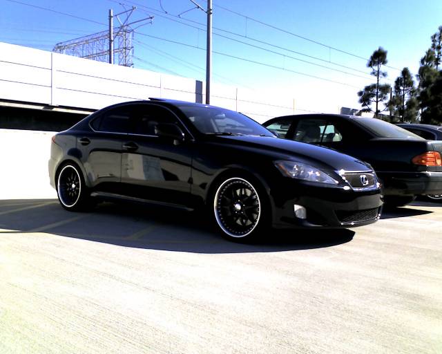 photo 2 Lexus IS 350 custom wheels   19x8.5, ET , tire size 245/35 R19. 19x10.0 ET 285/30 R19