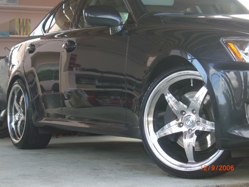 photo 6 Lexus IS 350 custom wheels GFG GF1-5  20x8.5, ET +38, tire size 235/30 R20. 20x10.0 ET+40 275/30 R20