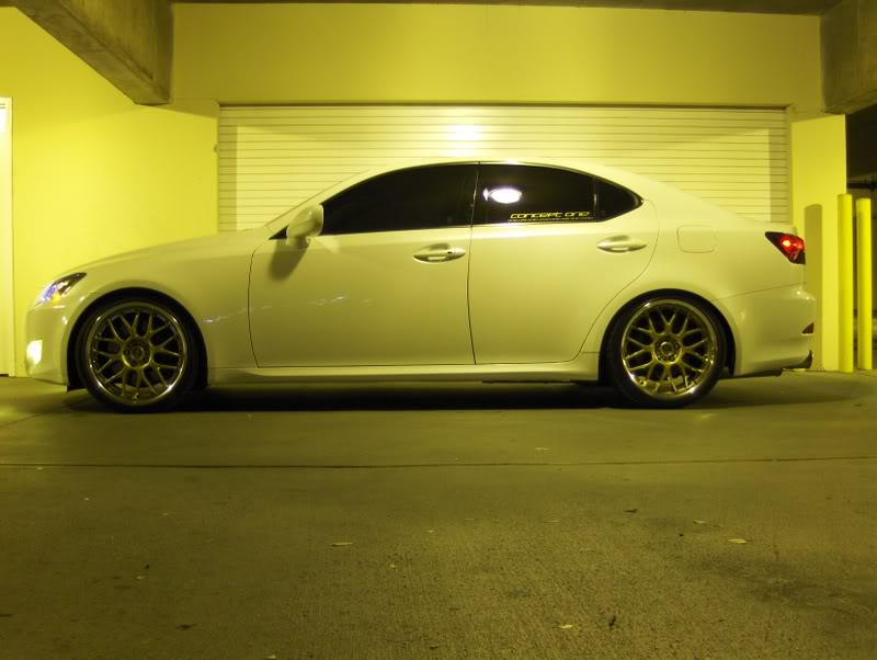 photo 2 Lexus IS 350 custom wheels Volk SF-Winnings 19x8.5, ET , tire size 235/35 R19. 19x9.5 ET 275/30 R19