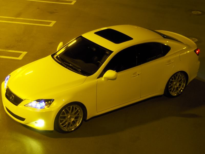 photo 3 Lexus IS 350 custom wheels Volk SF-Winnings 19x8.5, ET , tire size 235/35 R19. 19x9.5 ET 275/30 R19
