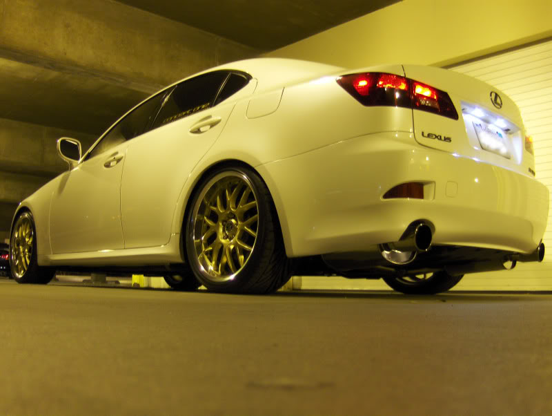 photo 6 Lexus IS 350 custom wheels Volk SF-Winnings 19x8.5, ET , tire size 235/35 R19. 19x9.5 ET 275/30 R19