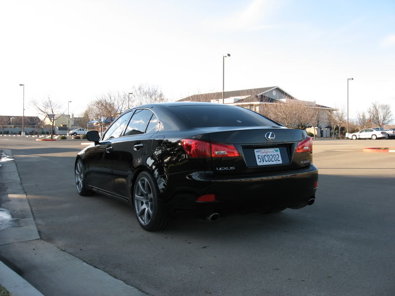 photo 1 Lexus IS 250 custom wheels Work XD 7 18x8.5, ET +38, tire size 225/40 R18. 18x9.5 ET+38 265/30 R18