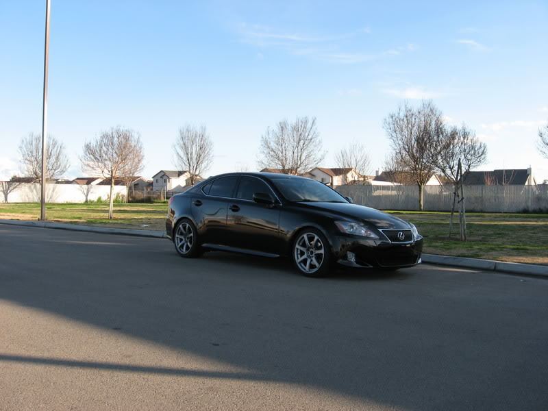 photo 2 Lexus IS 250 custom wheels Work XD 7 18x8.5, ET +38, tire size 225/40 R18. 18x9.5 ET+38 265/30 R18