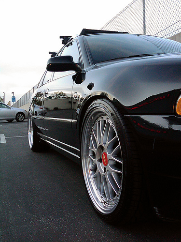 photo 1 Audi A4 custom wheels Exclusive Alloy BBS LM rep 19x8.5, ET +32, tire size 235/35 R19. 19x9.5 ET+35 245/35 R19