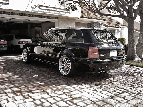 photo 4 Audi A4 custom wheels Exclusive Alloy BBS LM rep 19x8.5, ET +32, tire size 235/35 R19. 19x9.5 ET+35 245/35 R19