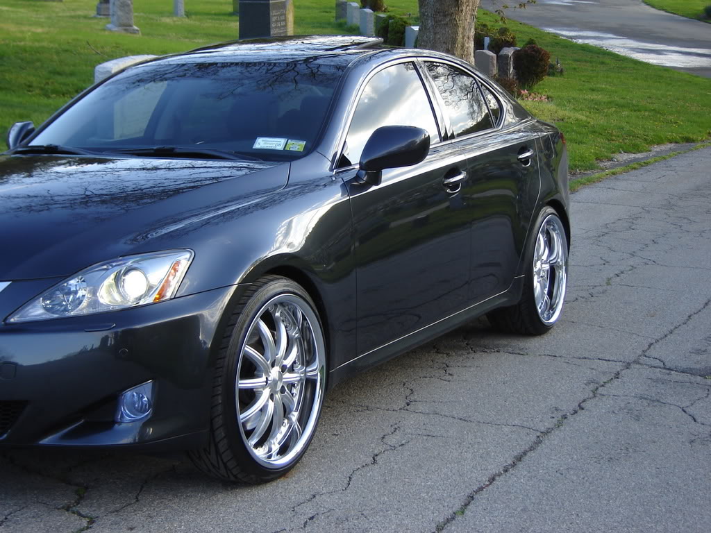 photo 2 Lexus IS 350 custom wheels 20x8.5, ET +20, tire size 225/35 R20. 20x10.0 ET+30 255/30 R20