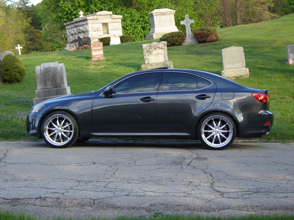 photo 4 Lexus IS 350 custom wheels 20x8.5, ET +20, tire size 225/35 R20. 20x10.0 ET+30 255/30 R20