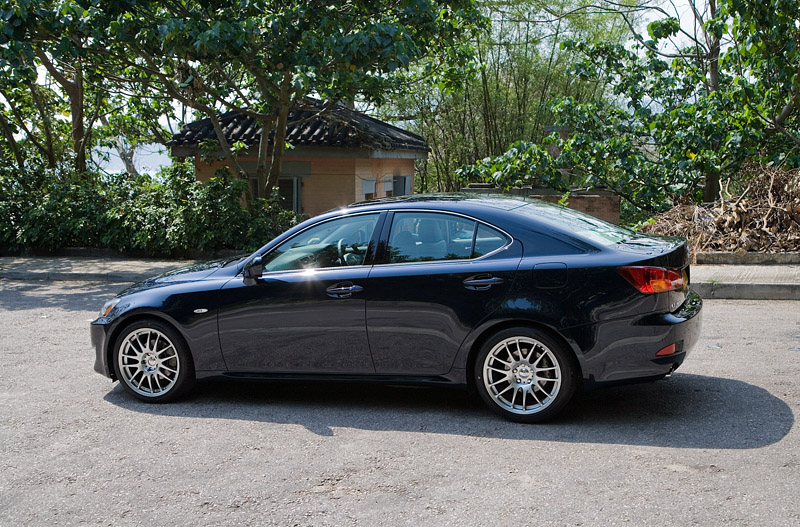 photo 1 Lexus IS 250 custom wheels Volk Racing Progressive ME 18x8.5, ET +35, tire size 225/40 R18. 18x8.5 ET+29 235/40 R18