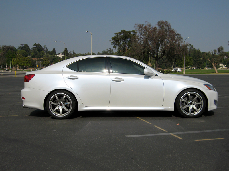 photo 2 Lexus IS 350 custom wheels Gram Lights 57-Pro 18x8.5, ET +33, tire size X R18. 18x9.0 ET+33 