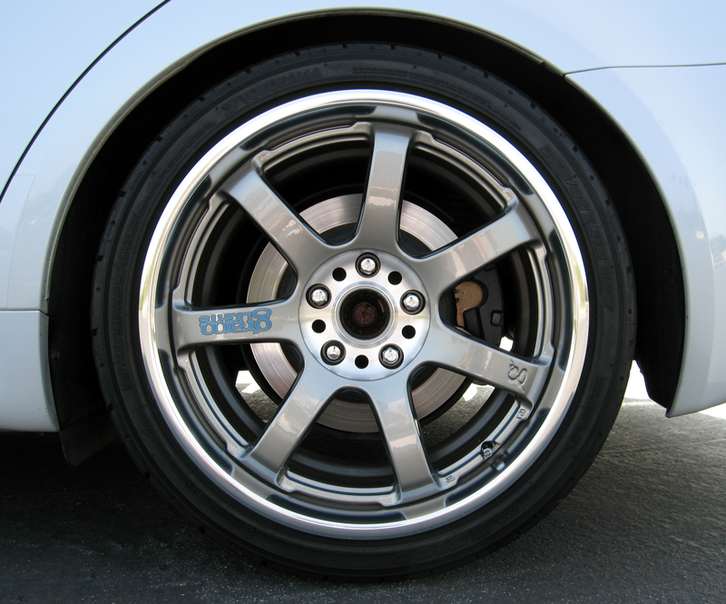 photo 1 Lexus IS 350 custom wheels Gram Lights 57-Pro 18x8.5, ET +33, tire size X R18. 18x9.0 ET+33 