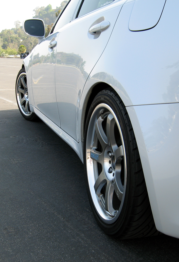 photo 6 Lexus IS 350 custom wheels Gram Lights 57-Pro 18x8.5, ET +33, tire size X R18. 18x9.0 ET+33 
