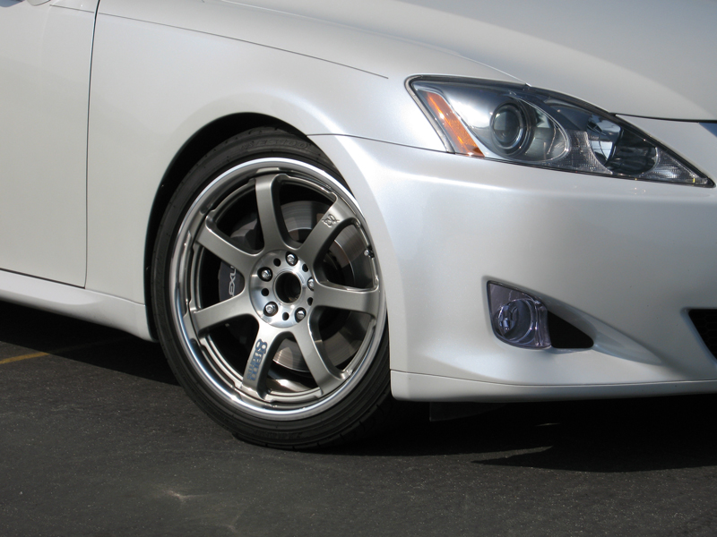photo 7 Lexus IS 350 custom wheels Gram Lights 57-Pro 18x8.5, ET +33, tire size X R18. 18x9.0 ET+33 