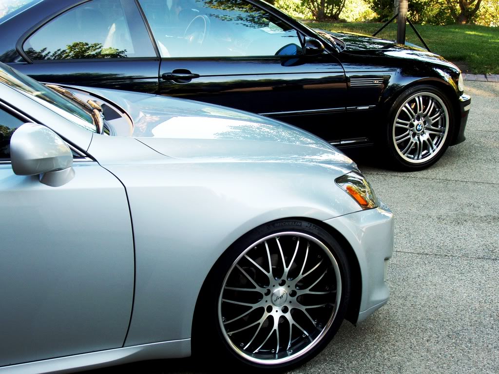 photo 1 Lexus IS 250 custom wheels Maya STM 19x8.5, ET +36, tire size 235/35 R19. 19x9.5 ET+41 265/35 R19