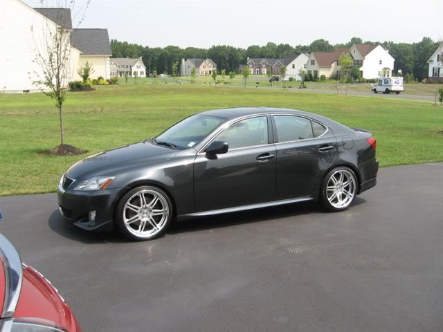 photo 4 Lexus IS 350 custom wheels Work Varianza T1S 19x10.0, ET , tire size 225/35 R19. 19x8.5 ET 255/35 R19