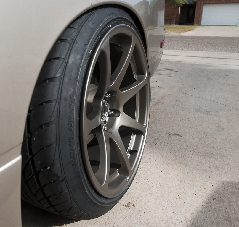 photo 4 Nissan S13 custom wheels   17x9.5, ET +15, tire size 235/40 R17. 18x9.5 ET+15 