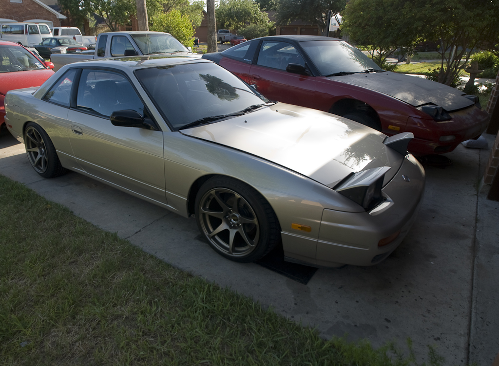 photo 5 Nissan S13 custom wheels   17x9.5, ET +15, tire size 235/40 R17. 18x9.5 ET+15 