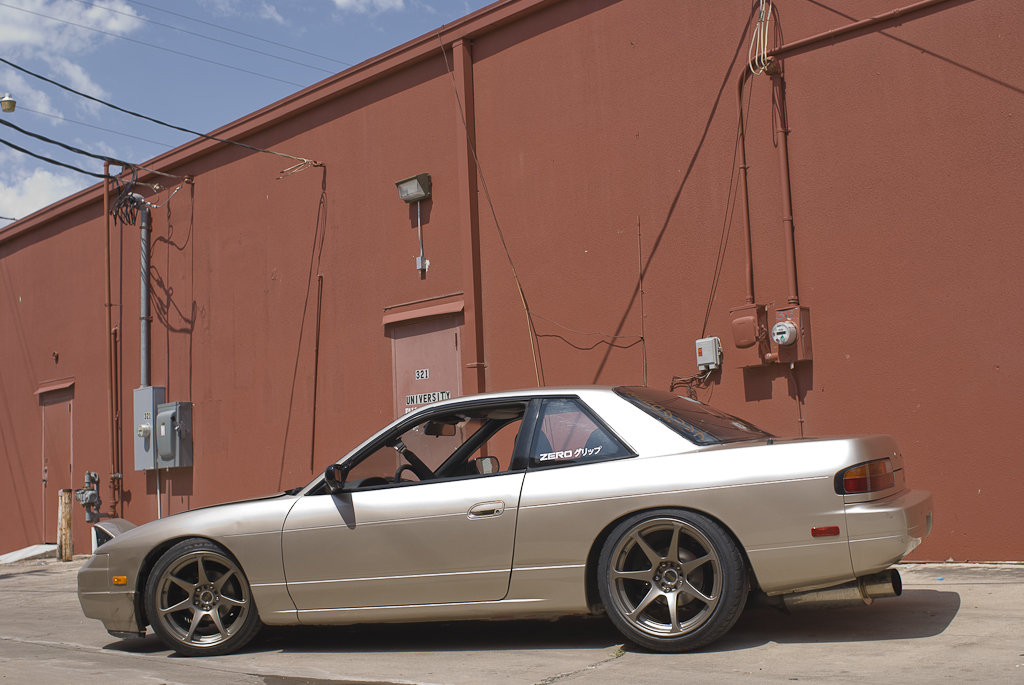 photo 7 Nissan S13 custom wheels   17x9.5, ET +15, tire size 235/40 R17. 18x9.5 ET+15 