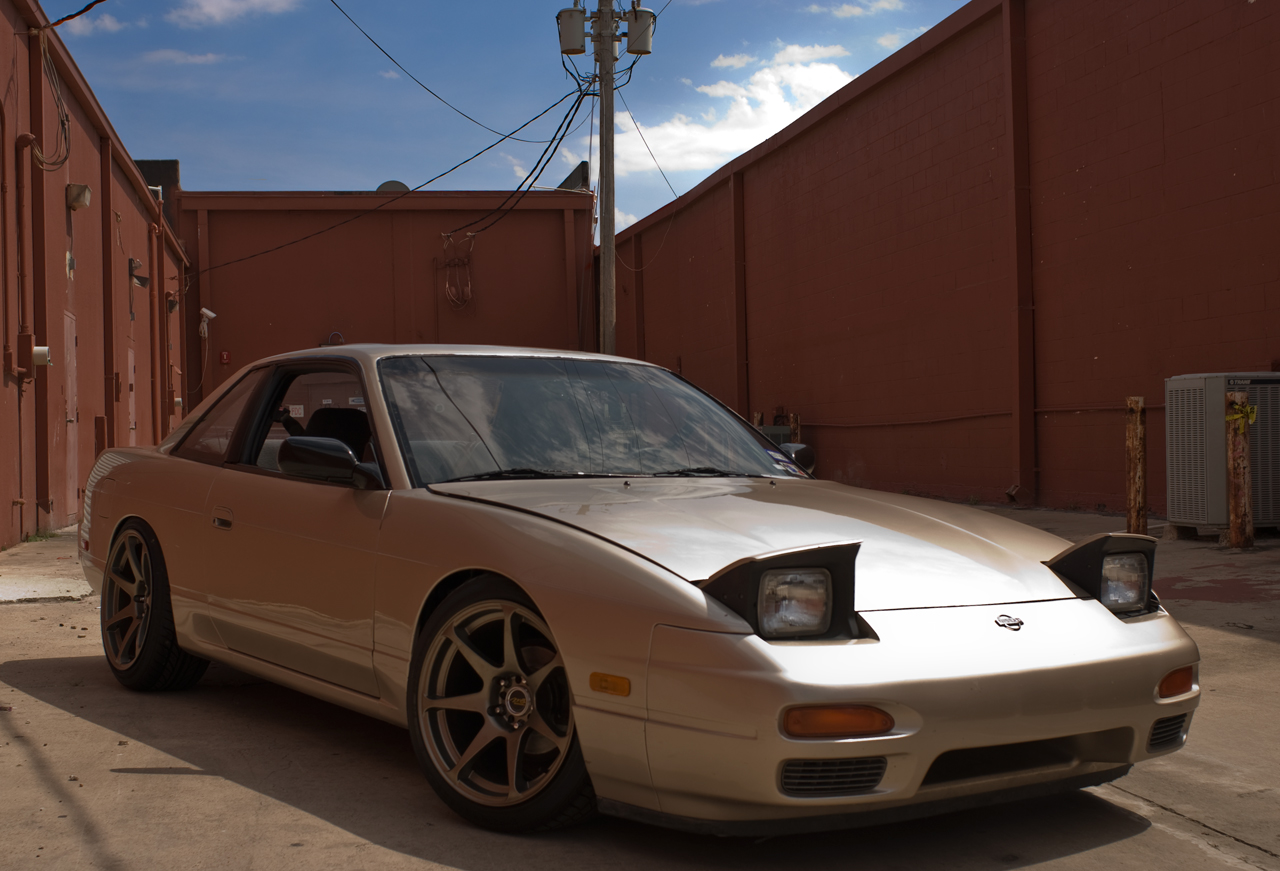 photo 9 Nissan S13 custom wheels   17x9.5, ET +15, tire size 235/40 R17. 18x9.5 ET+15 