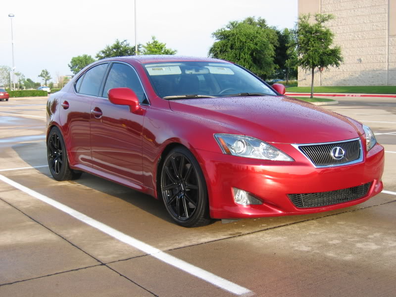 photo 1 Lexus IS 250 custom wheels AME Tracer FS-01 18x8.5, ET +48, tire size X R18. 18x9.0 ET+31 